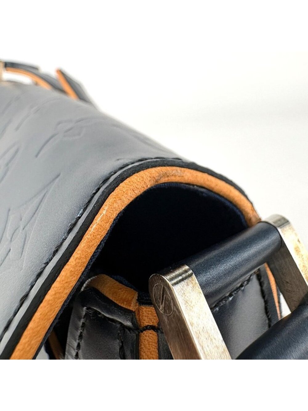 ★SOLD★ Louis Vuitton Webstar Street Shoulder Bag Monogram Matte Blue - Picture 4 of 8